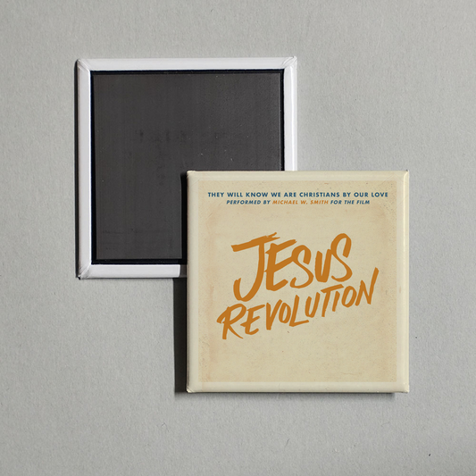 Michael W. Smith - They Will Know We Are Christians By Our Love (For the Film Jesus Revolution) Album Cover Fridge Magnet