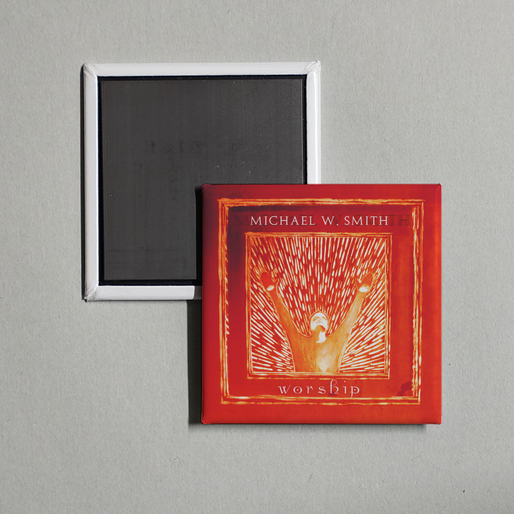 Michael W. Smith - Worship Album Cover Fridge Magnet