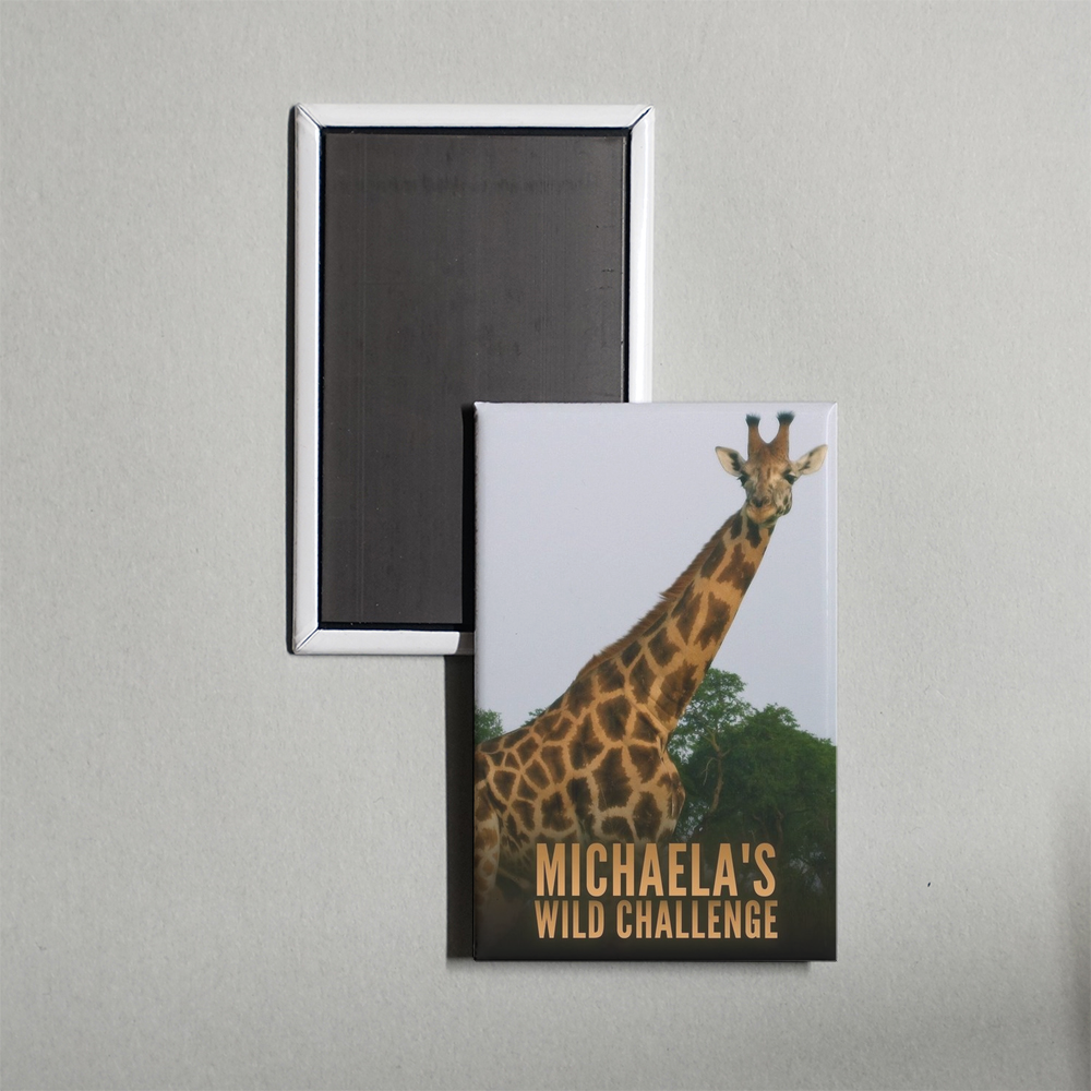 Michaela's Wild Challenge TV Show Fridge Magnet
