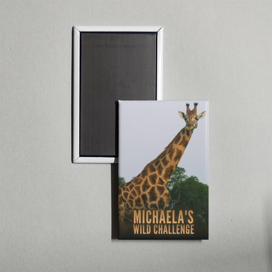 Michaela's Wild Challenge TV Show Fridge Magnet