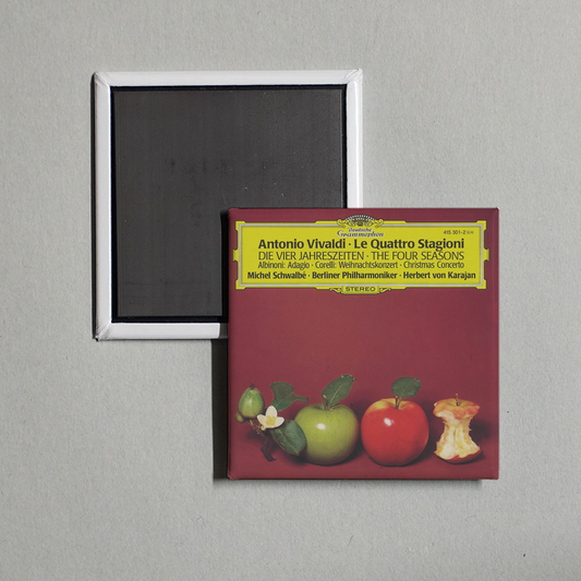 Michel Schwalbé - Vivaldi Le quattro stagioni  Albinoni Adagio  Corelli Christmas Concerto Album Cover Fridge Magnet