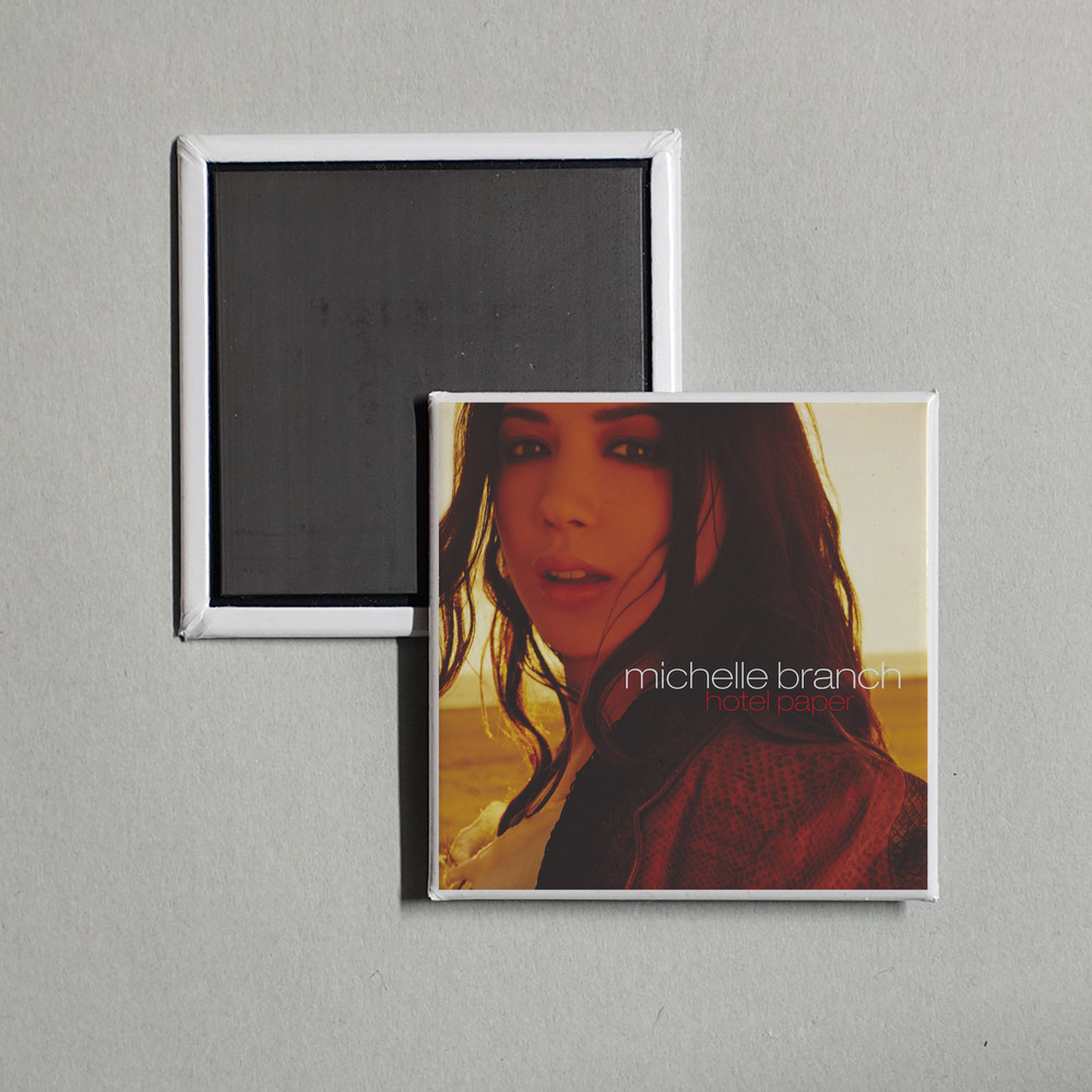 Michelle Branch - Hotel Paper Album Cover Fridge Magnet