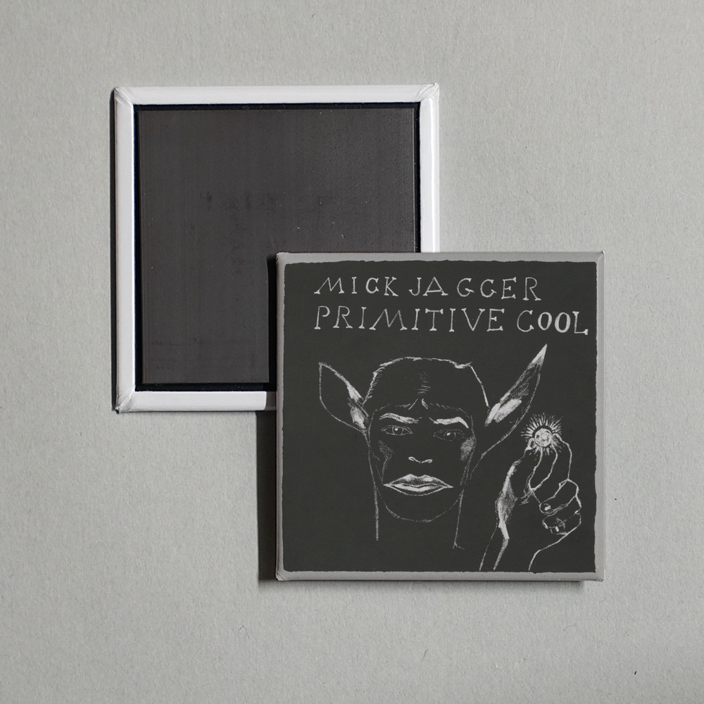 Mick Jagger - Primitive Cool Album Cover Fridge Magnet