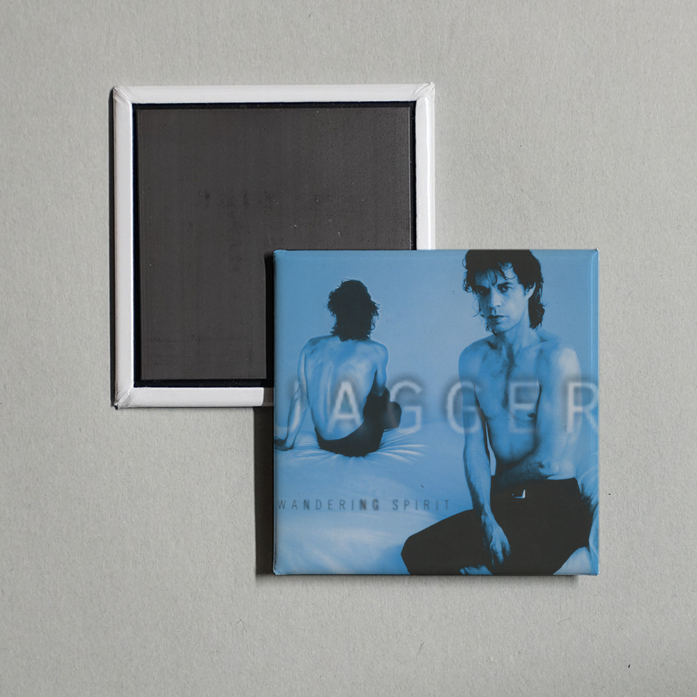 Mick Jagger - Wandering Spirit Album Cover Fridge Magnet