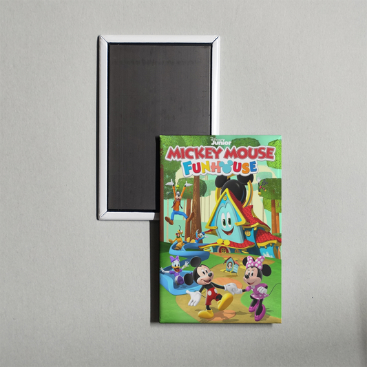 Mickey Mouse Funhouse TV Show Fridge Magnet