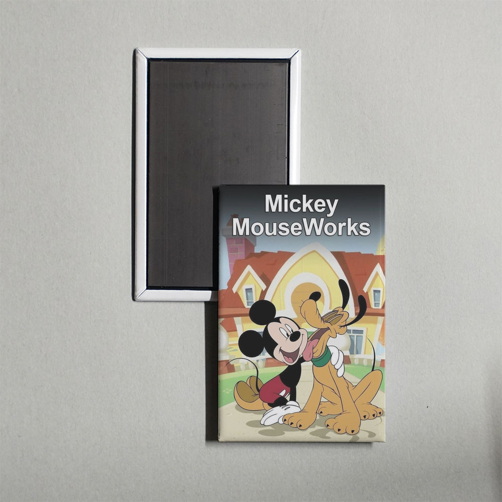 Mickey Mouse Works TV Show Fridge Magnet