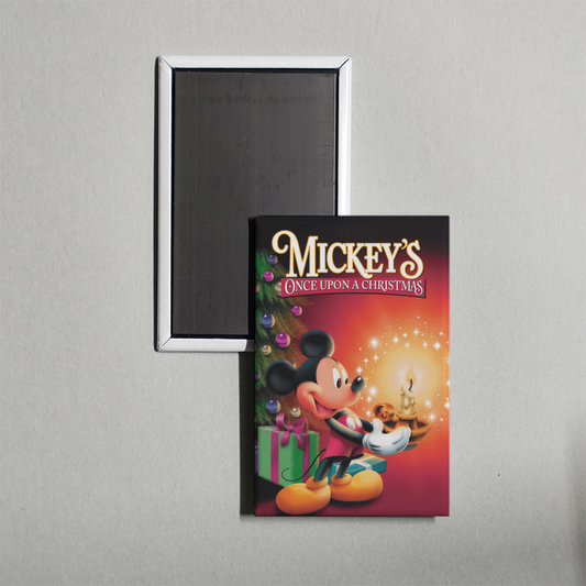 Mickey's Once Upon a Christmas Mini Movie Fridge Magnet