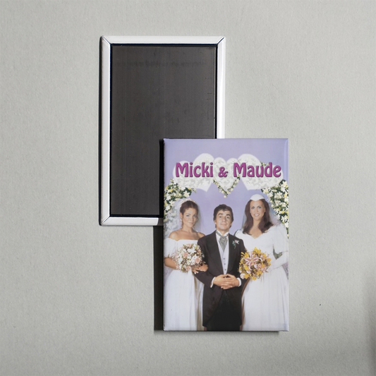 Micki + Maude Mini Movie Fridge Magnet