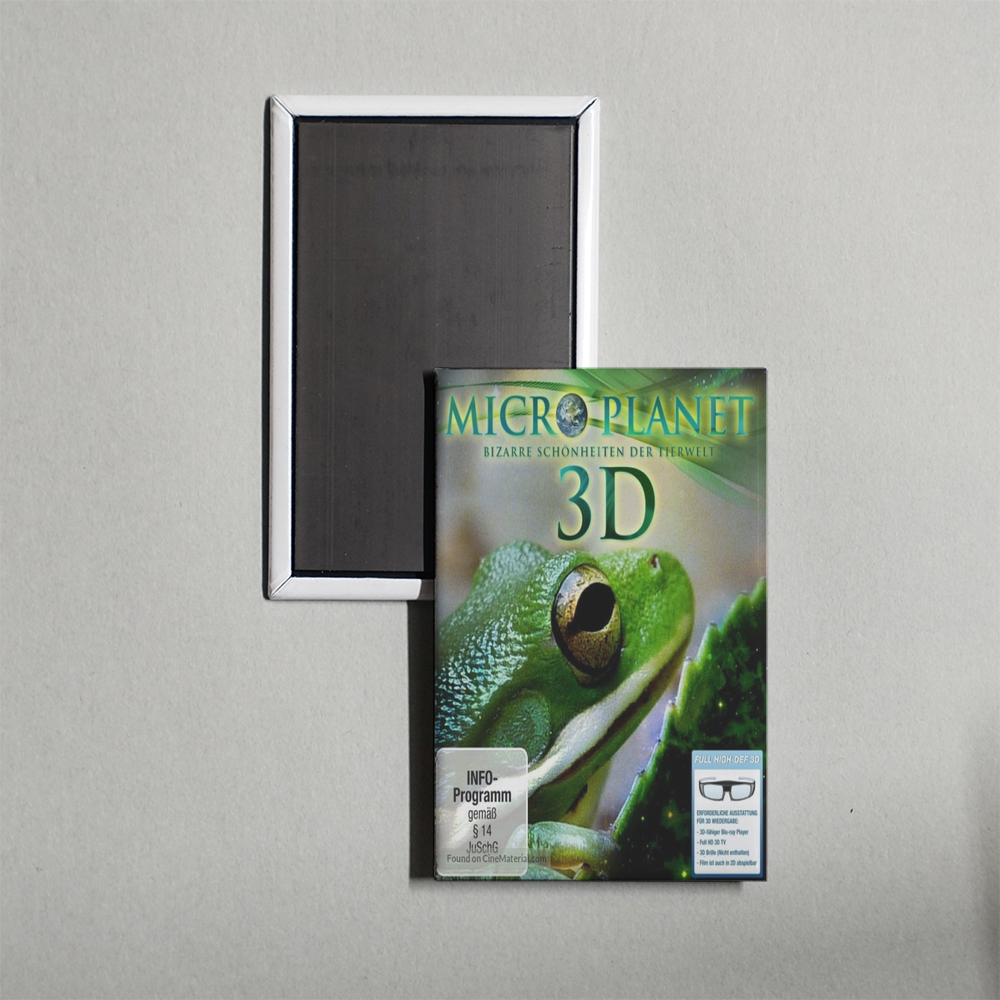 MicroPlanet 3D Mini Movie Fridge Magnet
