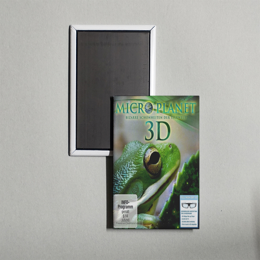 MicroPlanet 3D Mini Movie Fridge Magnet