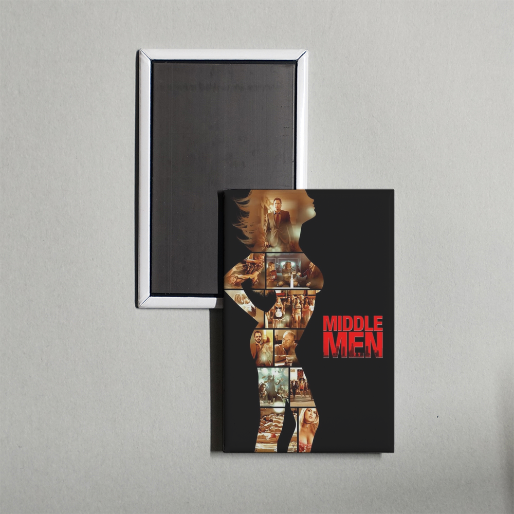 Middle Men Mini Movie Fridge Magnet