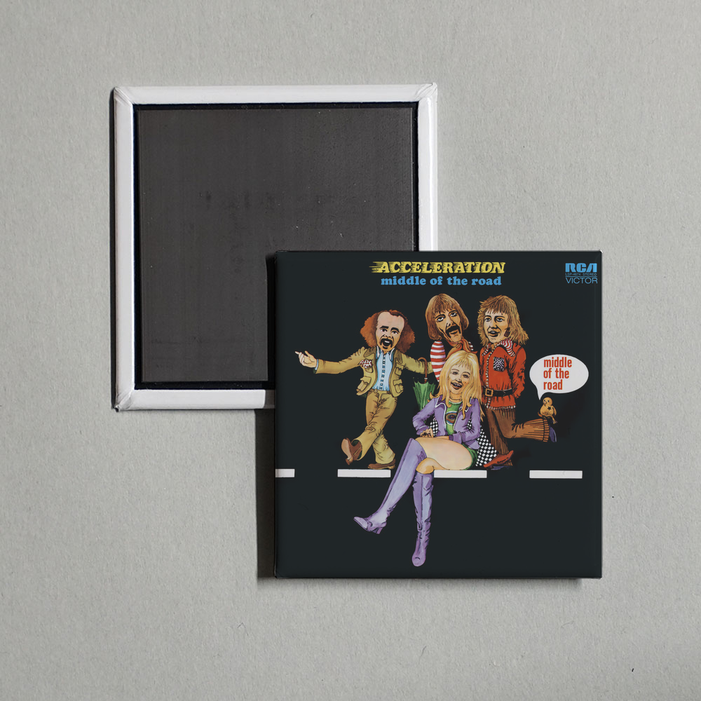 Middle Of The Road - Acceleration (Expanded Edition) Album Cover Fridge Magnet