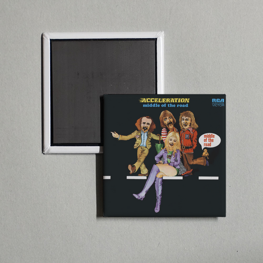 Middle Of The Road - Acceleration (Expanded Edition) Album Cover Fridge Magnet