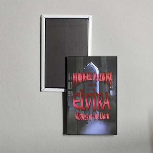 Midnight Madness Hosted by Elvira TV Show Fridge Magnet