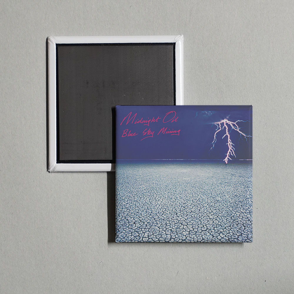 Midnight Oil - Blue Sky Mining (Remastered) Album Cover Fridge Magnet