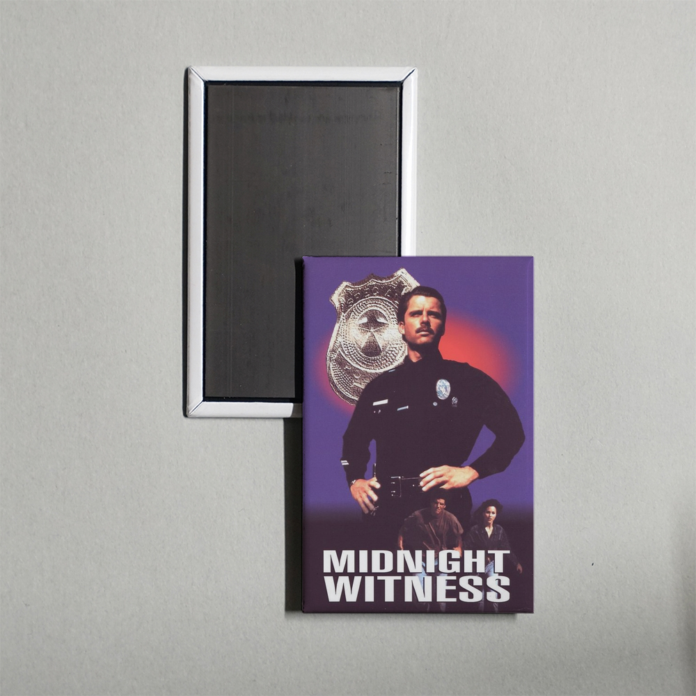 Midnight Witness Mini Movie Fridge Magnet