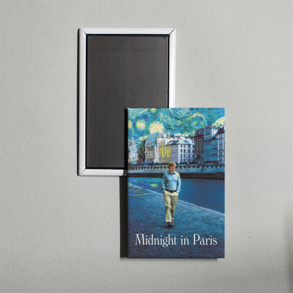 Midnight in Paris Mini Movie Fridge Magnet