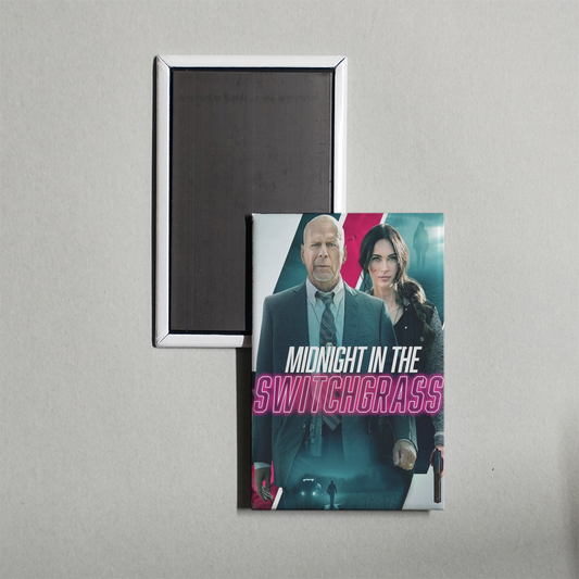 Midnight in the Switchgrass Mini Movie Fridge Magnet