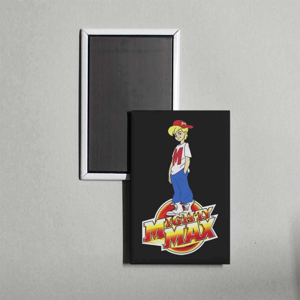 Mighty Max TV Show Fridge Magnet
