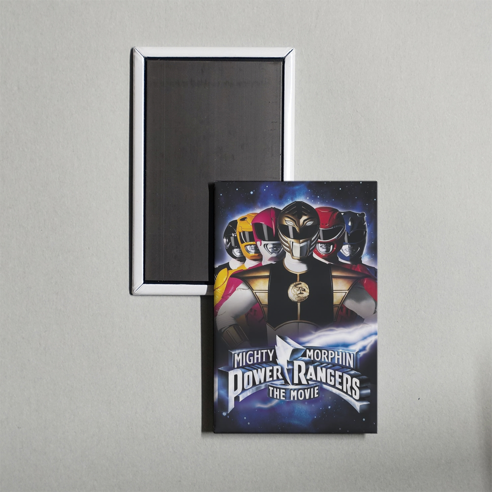 Mighty Morphin Power Rangers The Movie Mini Movie Fridge Magnet
