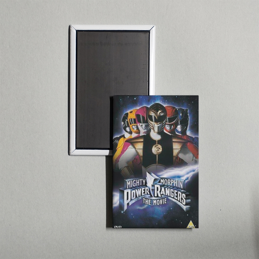 Mighty Morphin Power Rangers The Movie - Secrets Revealed Mini Movie Fridge Magnet