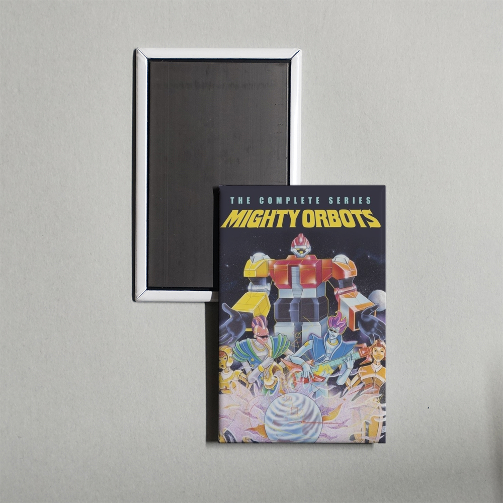 Mighty Orbots TV Show Fridge Magnet