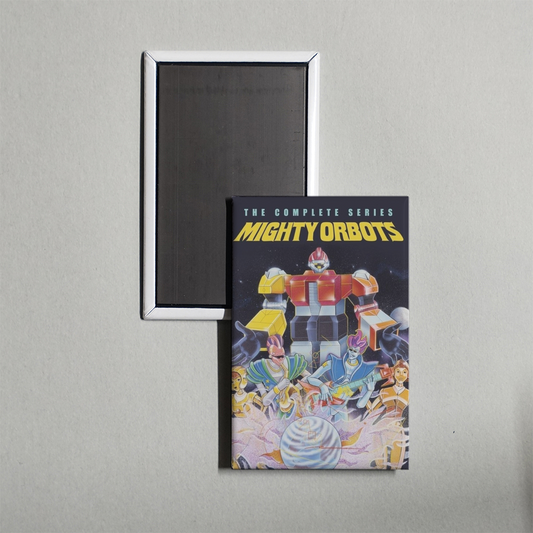 Mighty Orbots TV Show Fridge Magnet
