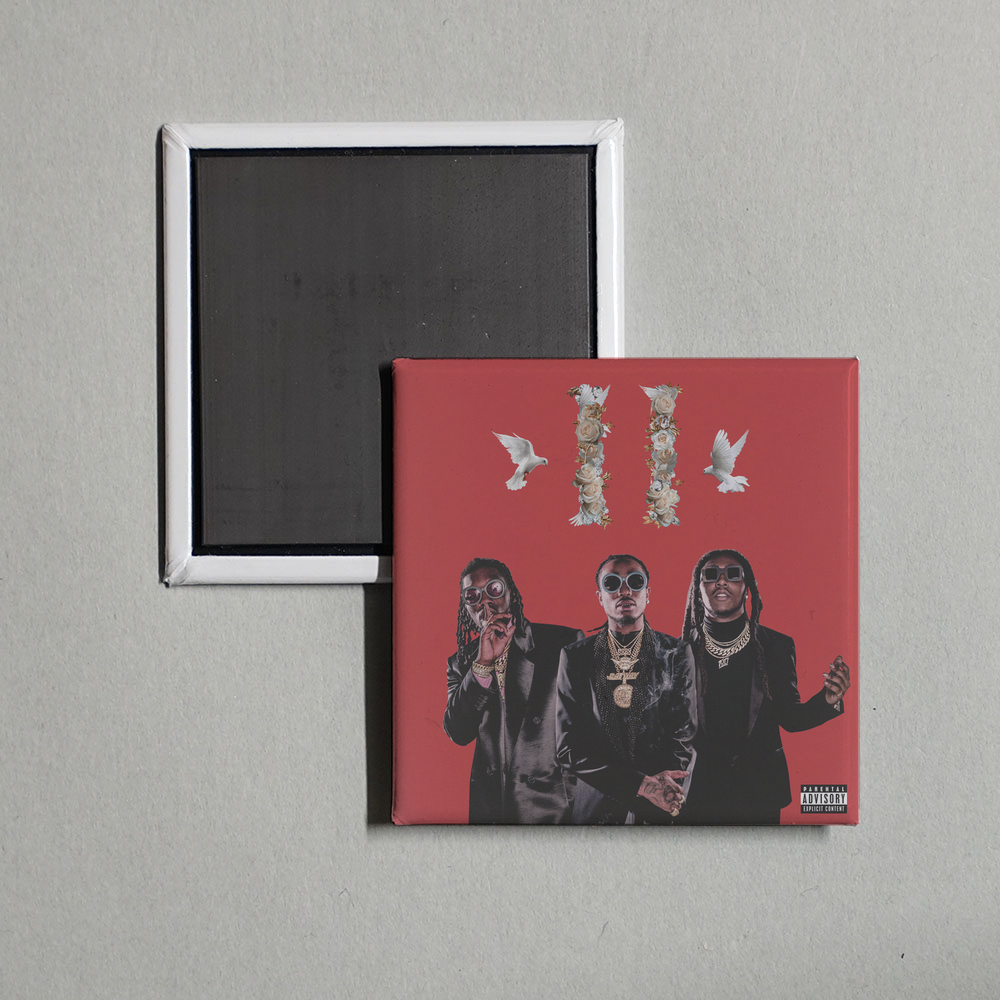 Migos - Culture II Album Cover Fridge Magnet