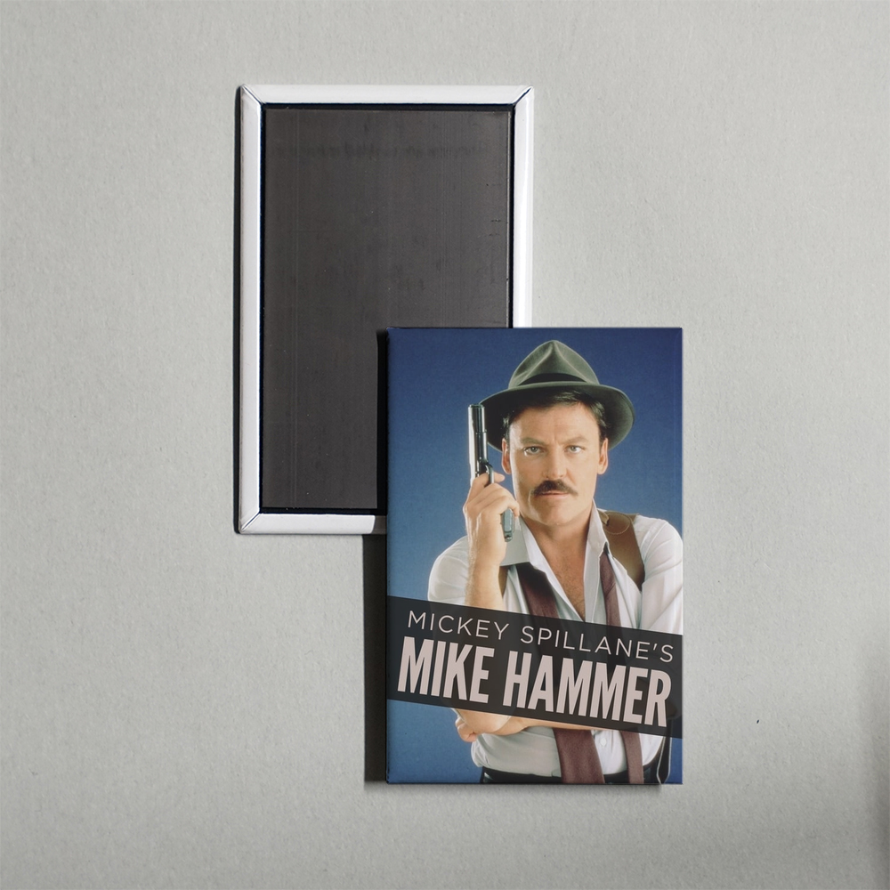 Mike Hammer TV Show Fridge Magnet