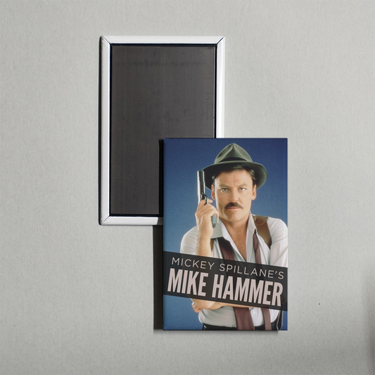 Mike Hammer TV Show Fridge Magnet