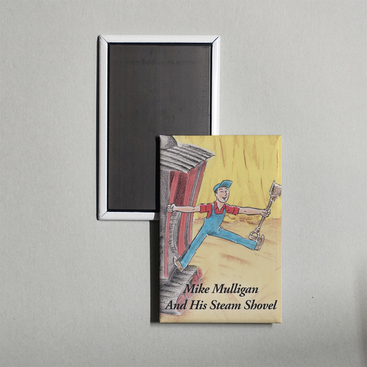 Mike Mulligan and His Steam Shovel Mini Movie Fridge Magnet