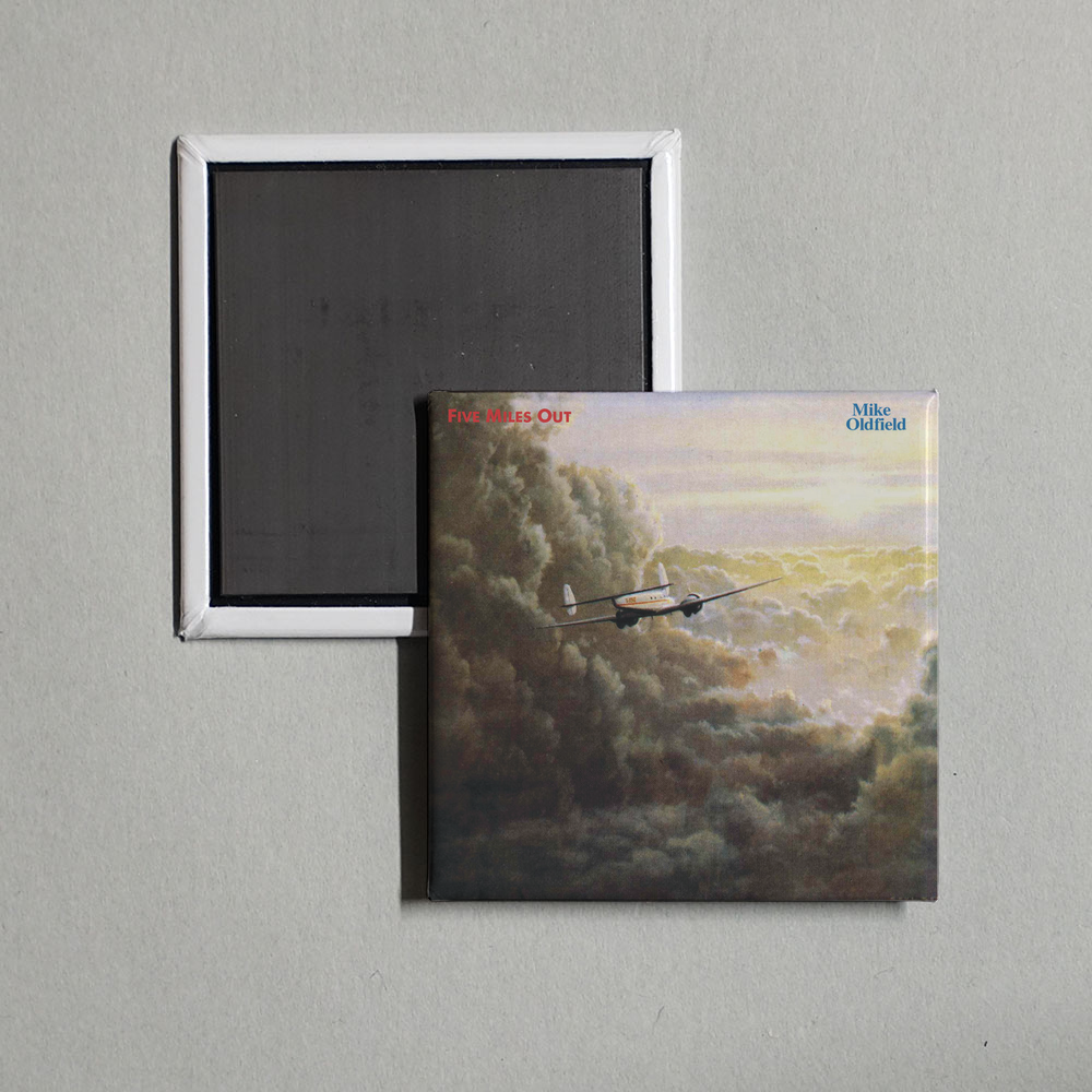 Mike Oldfield - Five Miles Out Album Cover Fridge Magnet