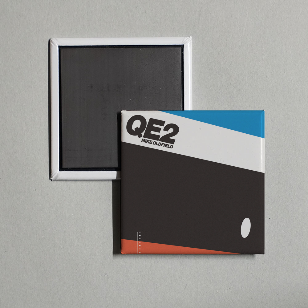 Mike Oldfield - QE2 Album Cover Fridge Magnet