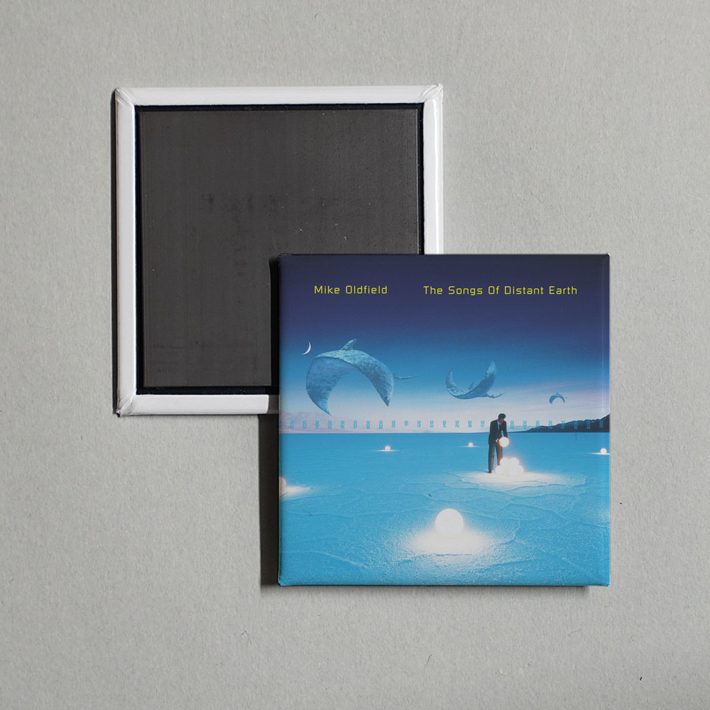 Mike Oldfield - The Songs of Distant Earth Album Cover Fridge Magnet