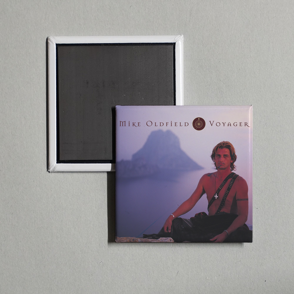 Mike Oldfield - The Voyager Album Cover Fridge Magnet