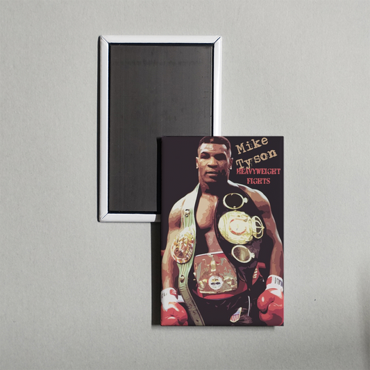 Mike Tyson - Heavyweight Fights TV Show Fridge Magnet