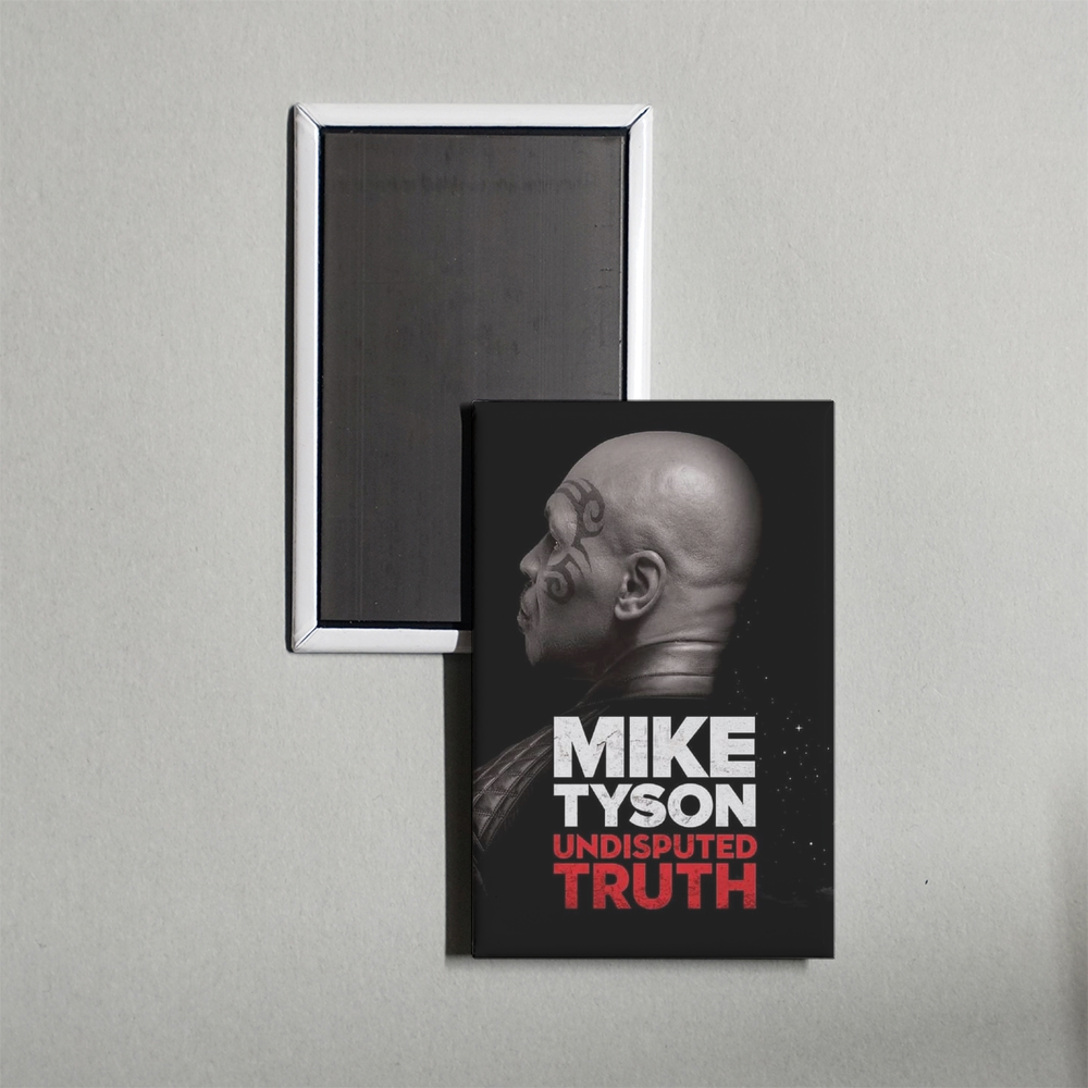 Mike Tyson Undisputed Truth Mini Movie Fridge Magnet