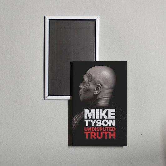 Mike Tyson Undisputed Truth Mini Movie Fridge Magnet