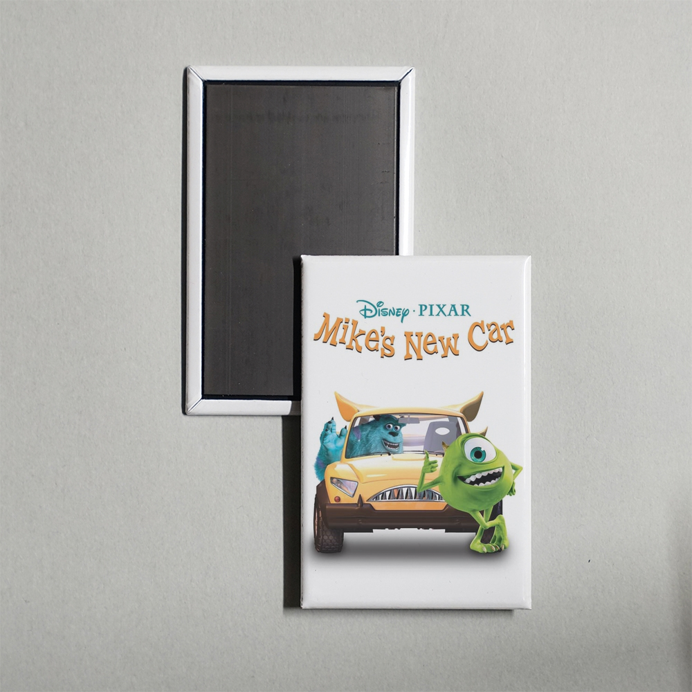 Mike's New Car Mini Movie Fridge Magnet