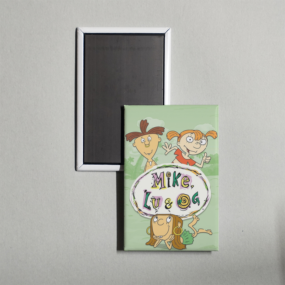 Mike, Lu & Og TV Show Fridge Magnet