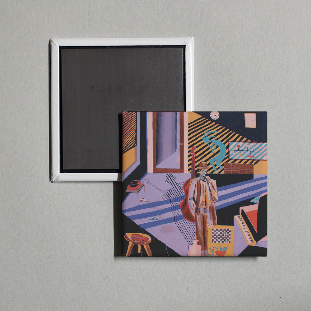 Mild High Club - Skiptracing Album Cover Fridge Magnet
