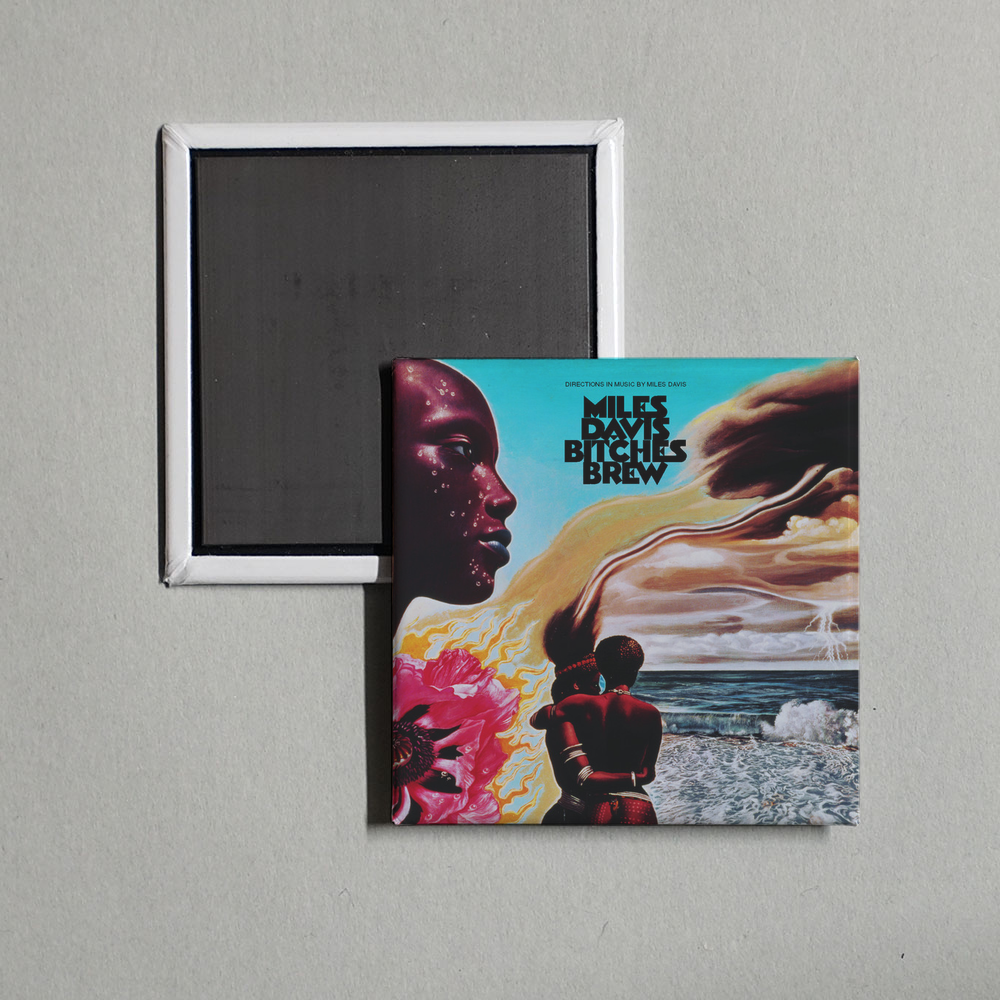 Miles Davis - Bitches Brew Album Cover Fridge Magnet