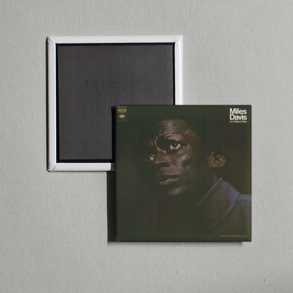 Miles Davis - In A Silent Way Album Cover Fridge Magnet