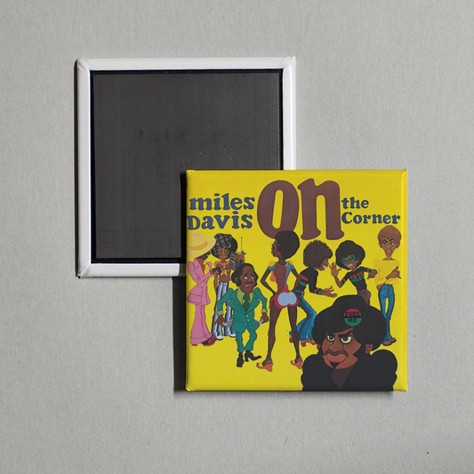 Miles Davis - On The Corner Album Cover Fridge Magnet