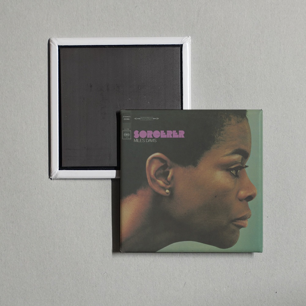 Miles Davis - Sorcerer Album Cover Fridge Magnet