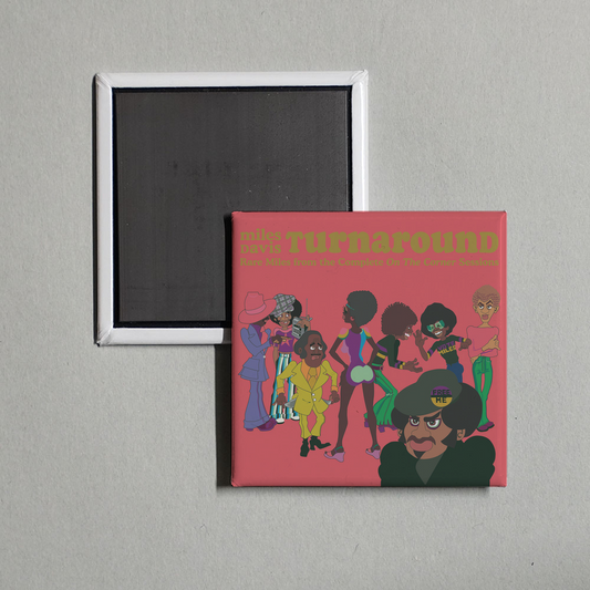 Miles Davis - Turnaround Rare Miles From The Complete On The Corner Sessions Album Cover Fridge Magnet