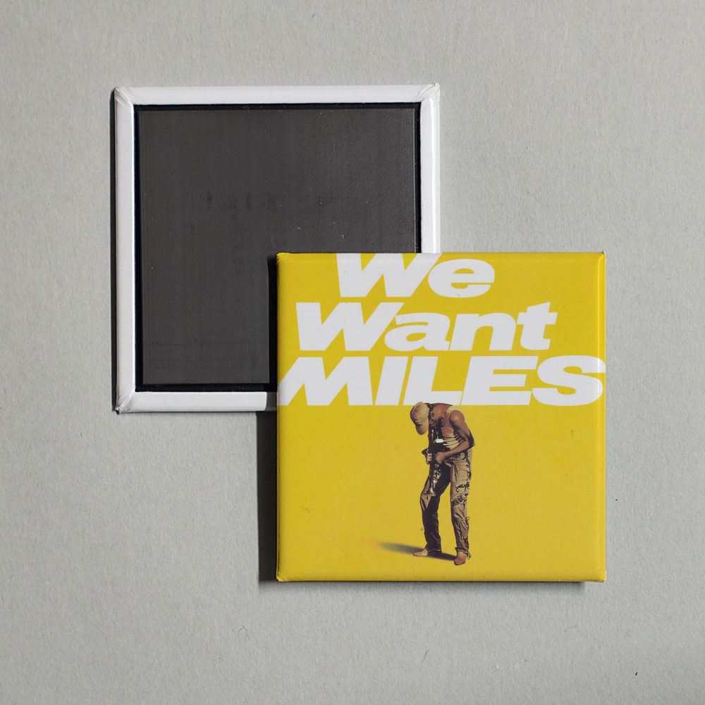 Miles Davis - We Want Miles (Live - 2022 Remaster) Album Cover Fridge Magnet
