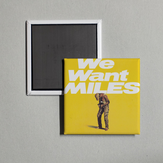 Miles Davis - We Want Miles (Live - 2022 Remaster) Album Cover Fridge Magnet