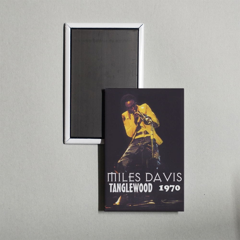 Miles Davis Live At Tanglewood 1970 Mini Movie Fridge Magnet