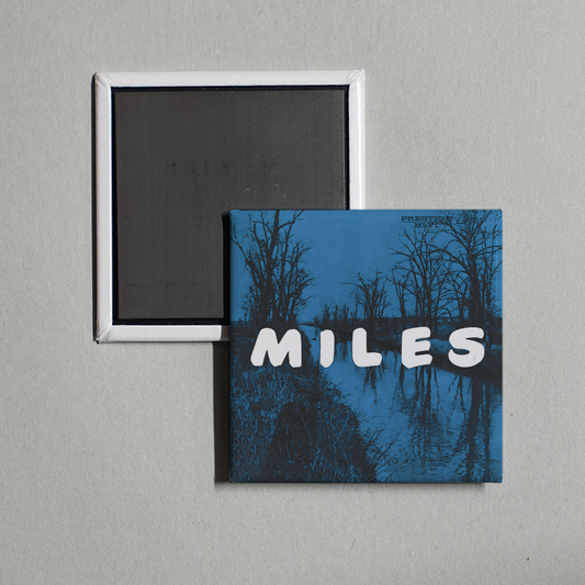 Miles Davis Quintet - Miles The New Miles Davis Quintet (Rudy Van Gelder Remaster) Album Cover Fridge Magnet